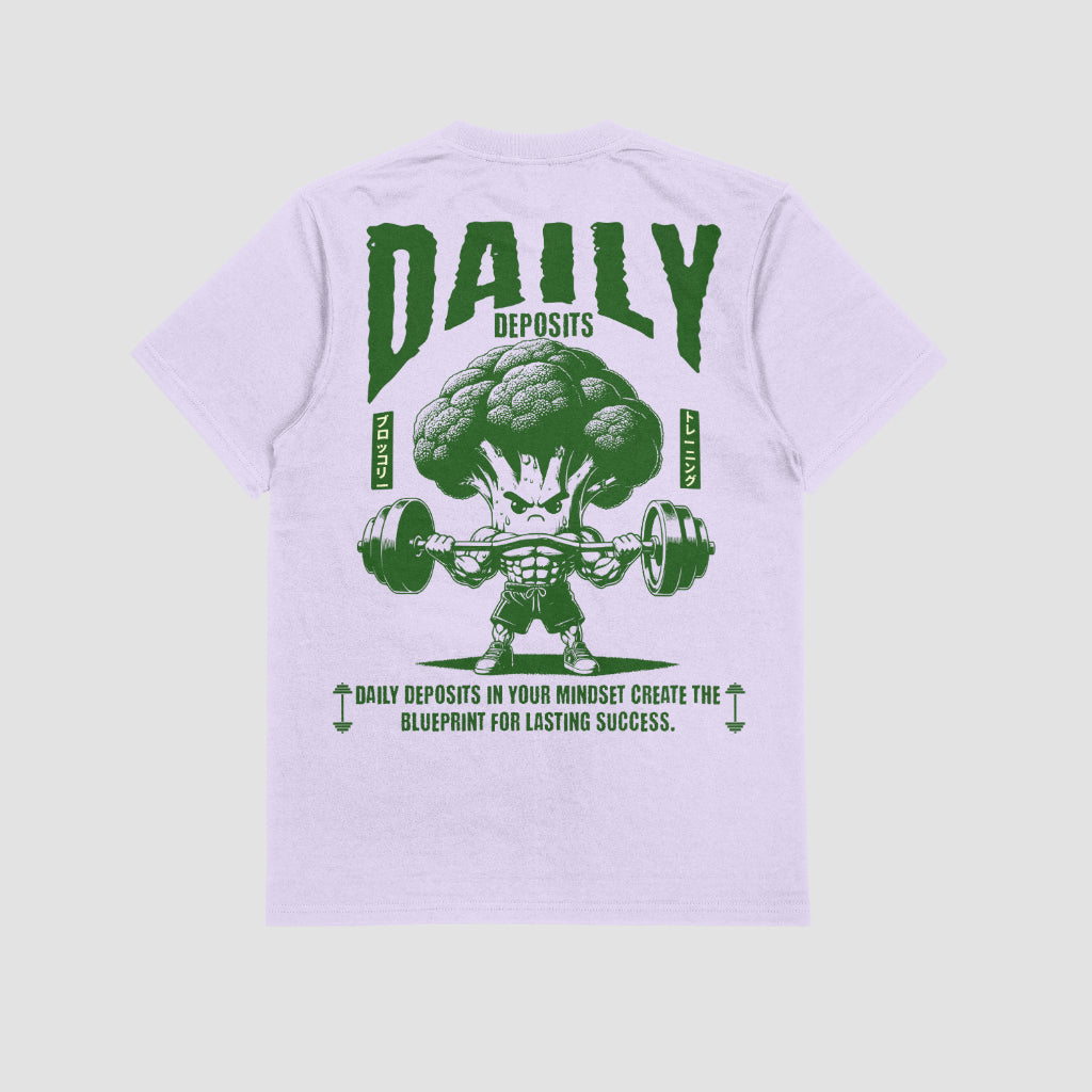 Daily Broccoli Tee - Lavender