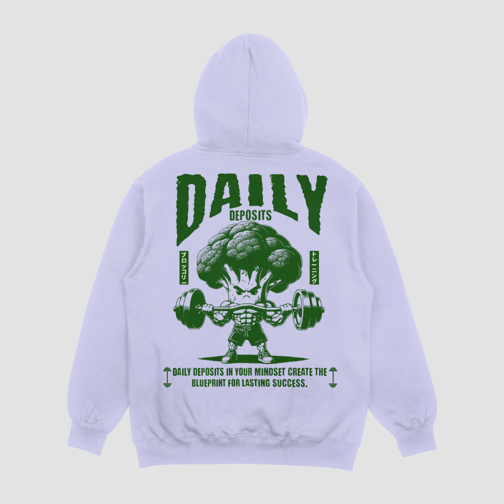 Daily Broccoli Hoodie - Lavender